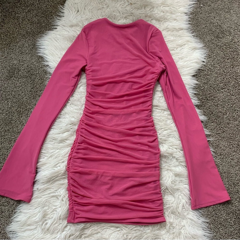 Barbiecore Oh Polly Endlessly Devoted Cutout Mini… - image 6